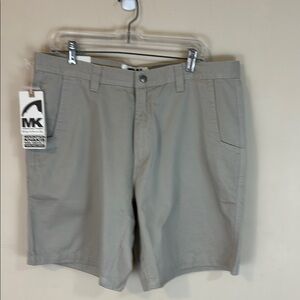 Mountain Khakis 10” Cotton Shorts Size 38 Golf Hiking New With Tags